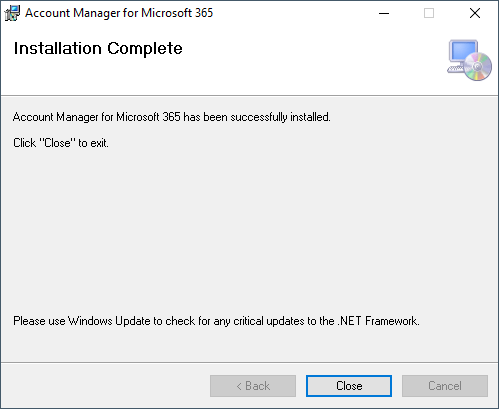 Fig.4. Installation completed.
