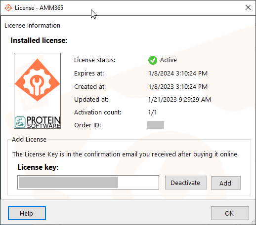 License - AMM365
